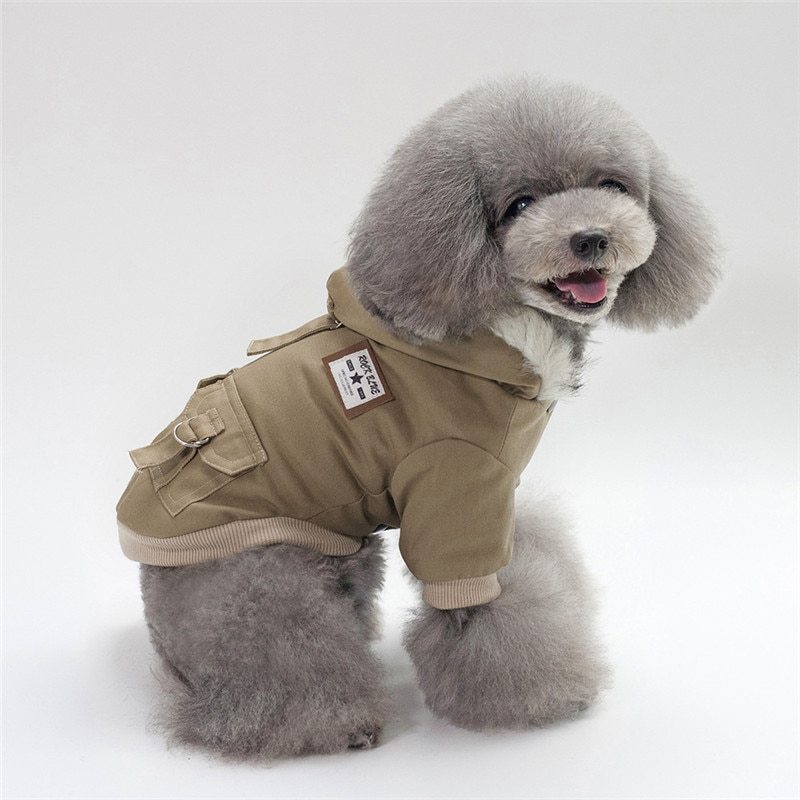 Warm Cotton Dog Coat for Winter