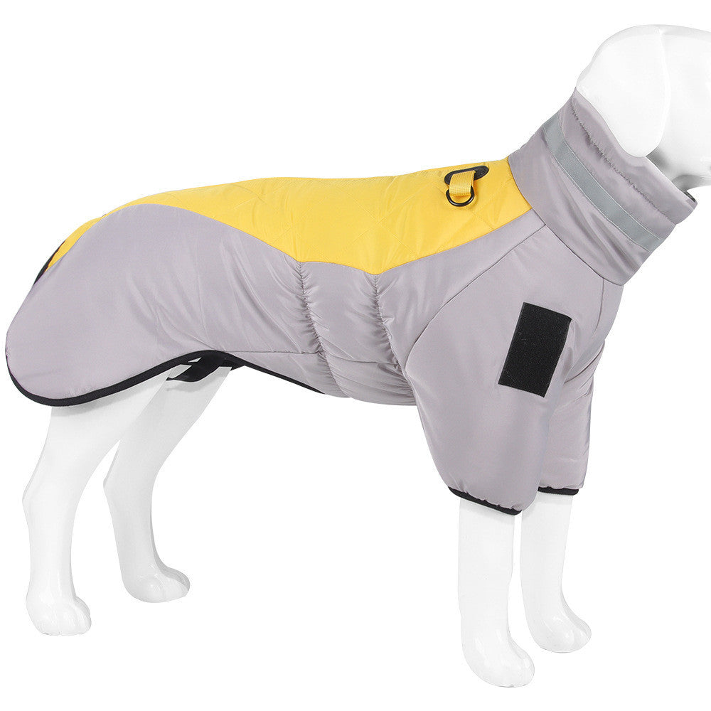 Thick Reflective Winter Dog Coat for Cold Weather Protection