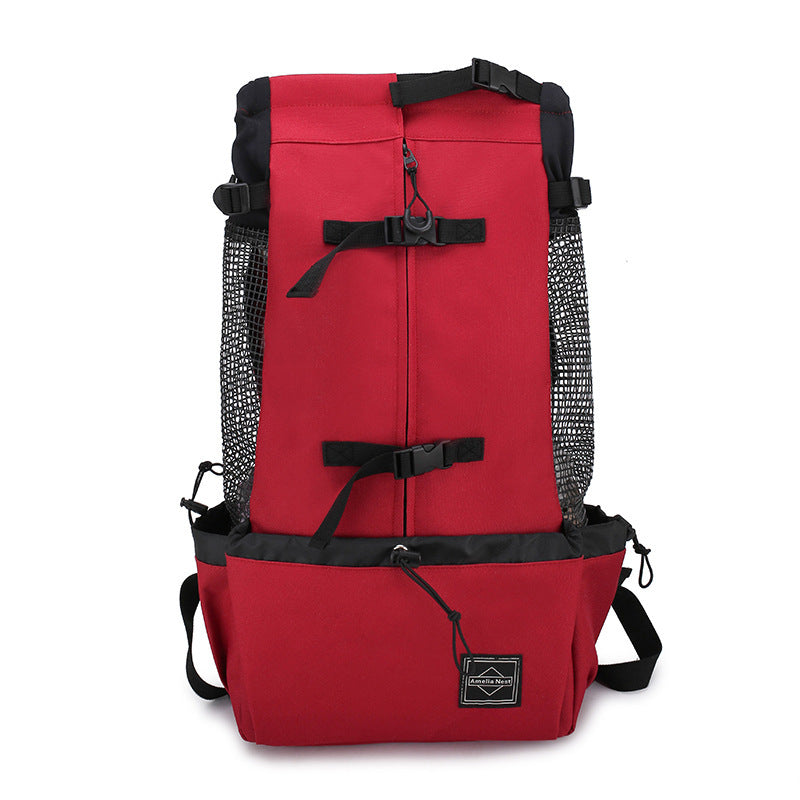Portable Dog Travel Backpack Carrier for Outdoor Adventures