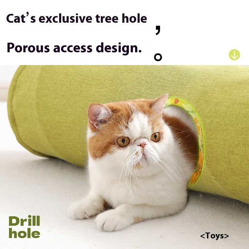 Self-Hi Relief Cat Tunnel Toy – Interactive Pet Toy for Play and Relaxation