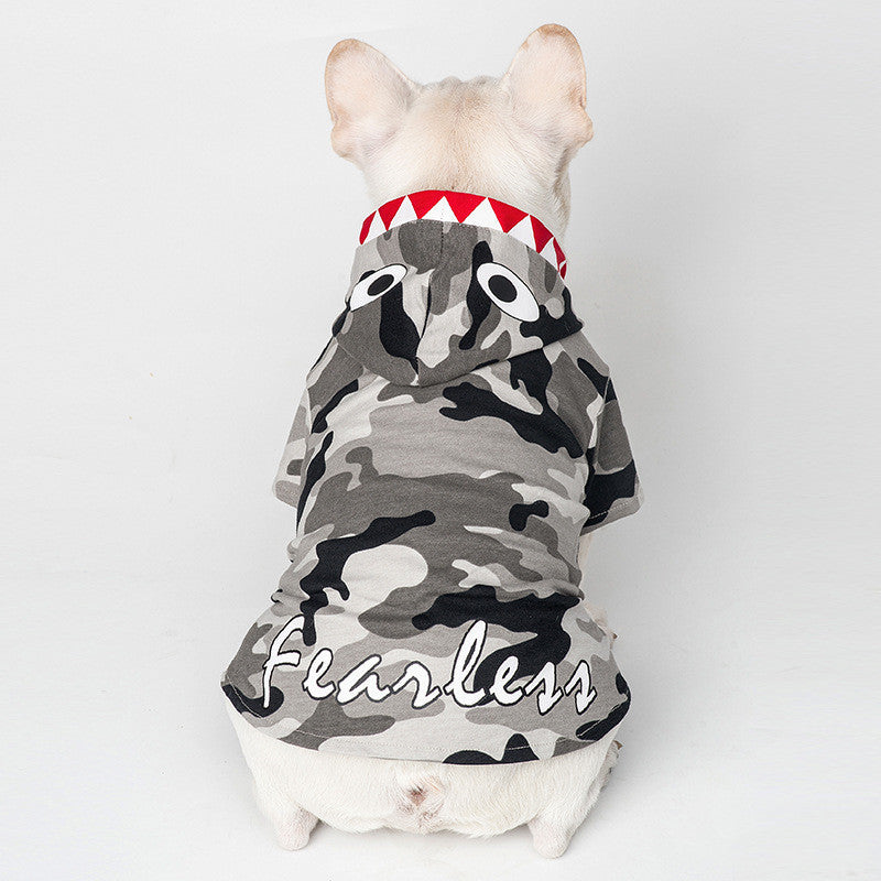 Soft Cotton Dog Hoodie Stylish and Comfortable Pet Apparel