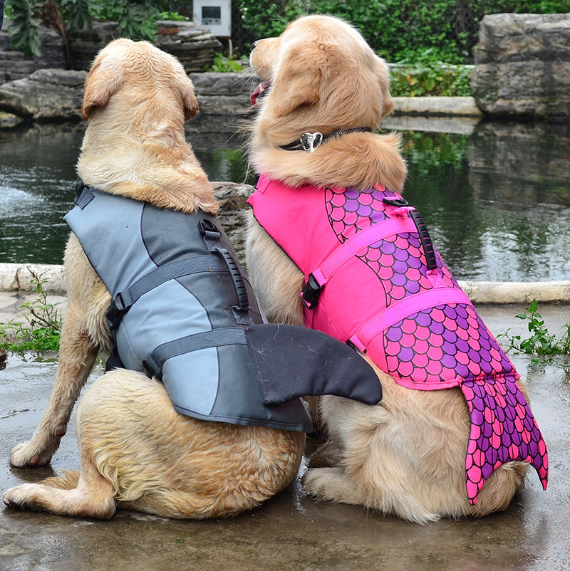 Mermaid Shark Dog Life Vest