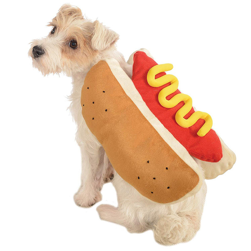 Hilarious Hot Dog Costume for Pets Perfect for Halloween Parties