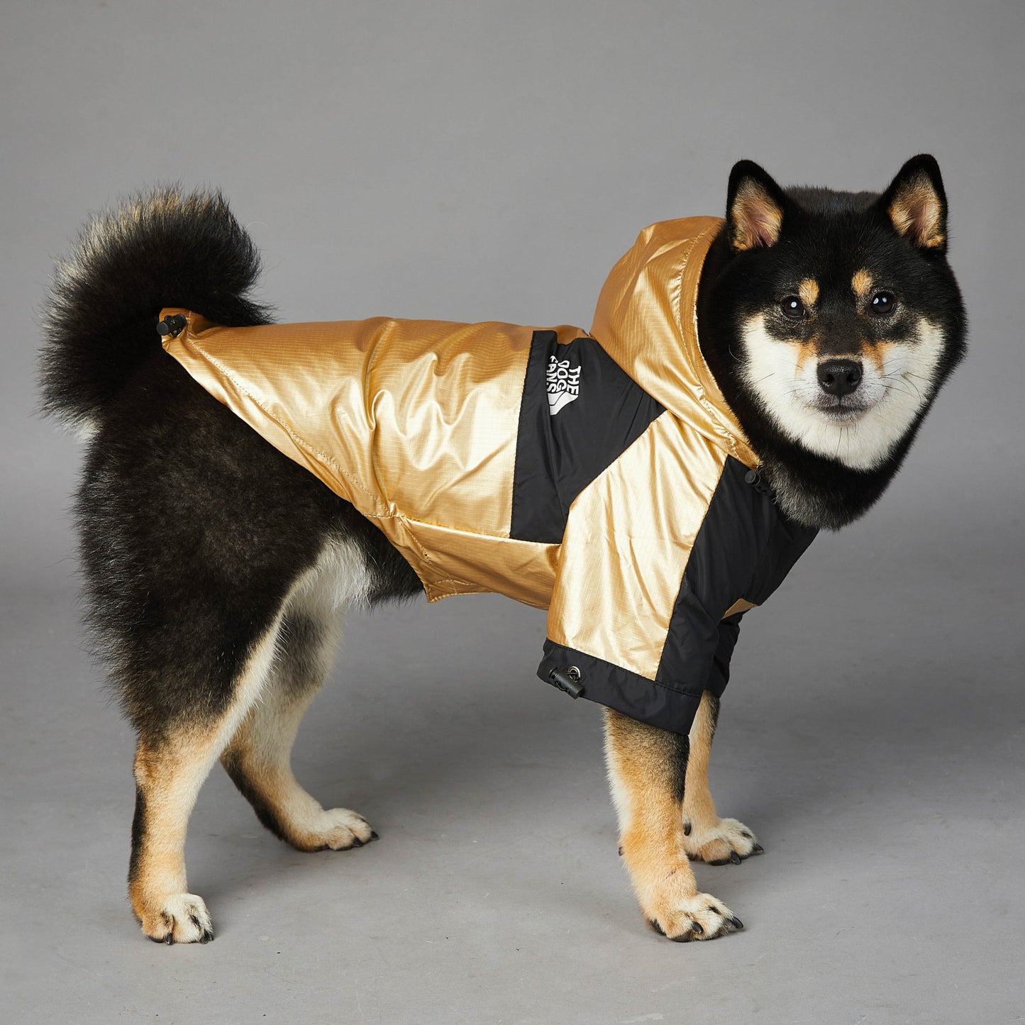 Waterproof Hooded Raincoat for Large Dogs