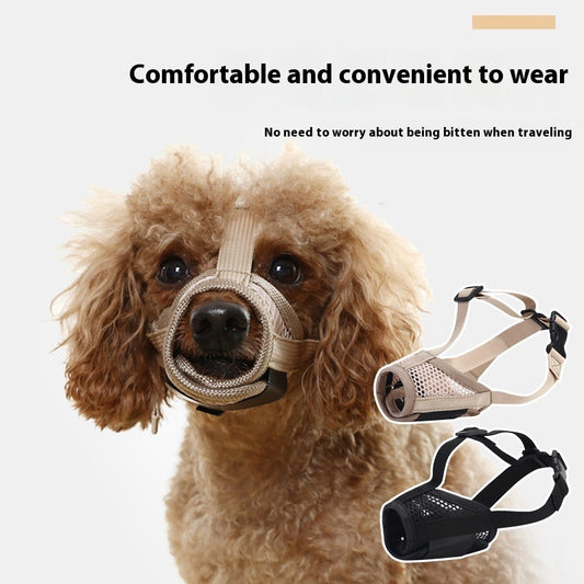 Pet Dog Anti Food Anti Bite Breathable Drinking Faucet Cage