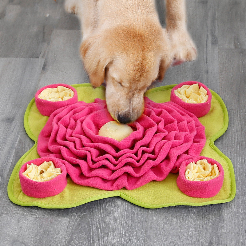 Dog sniff mat training blanket