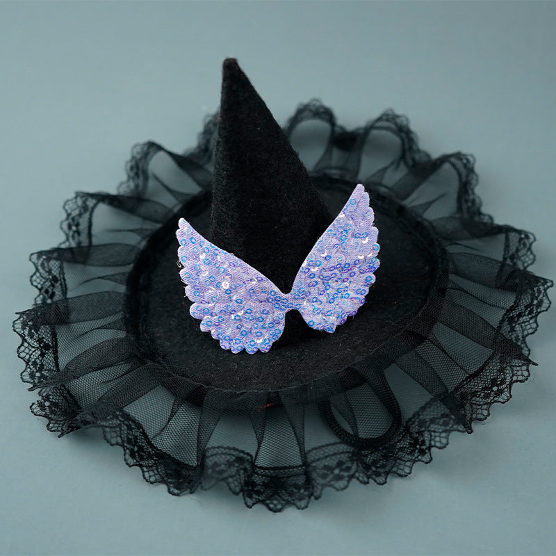 Creative Halloween Pet Hat Non-Woven Fabric Design for Festive Occasions