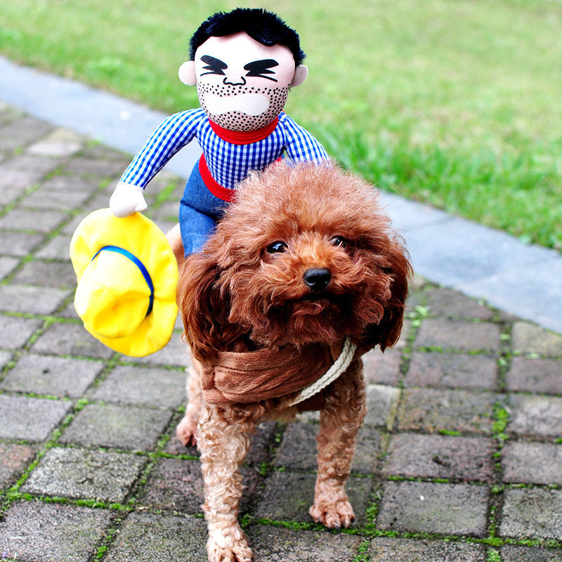 Adjustable Halloween Pet Costume - Funny & Scary