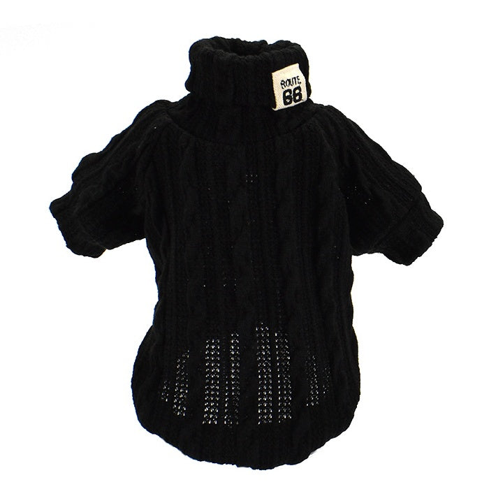 Premium Turtleneck Dog Sweater for Winter Warmth