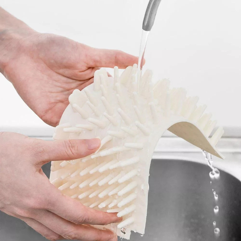 Portable Pet Foot Washer Cup Soft Silicone Bristles Pet Clean Brush