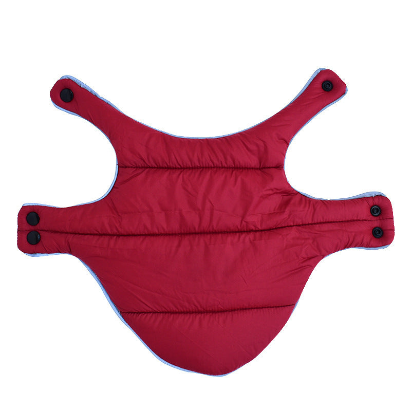Warm Winter Pet Jacket with Reflective Features Fleece Coat for Small Medium Large Dogs