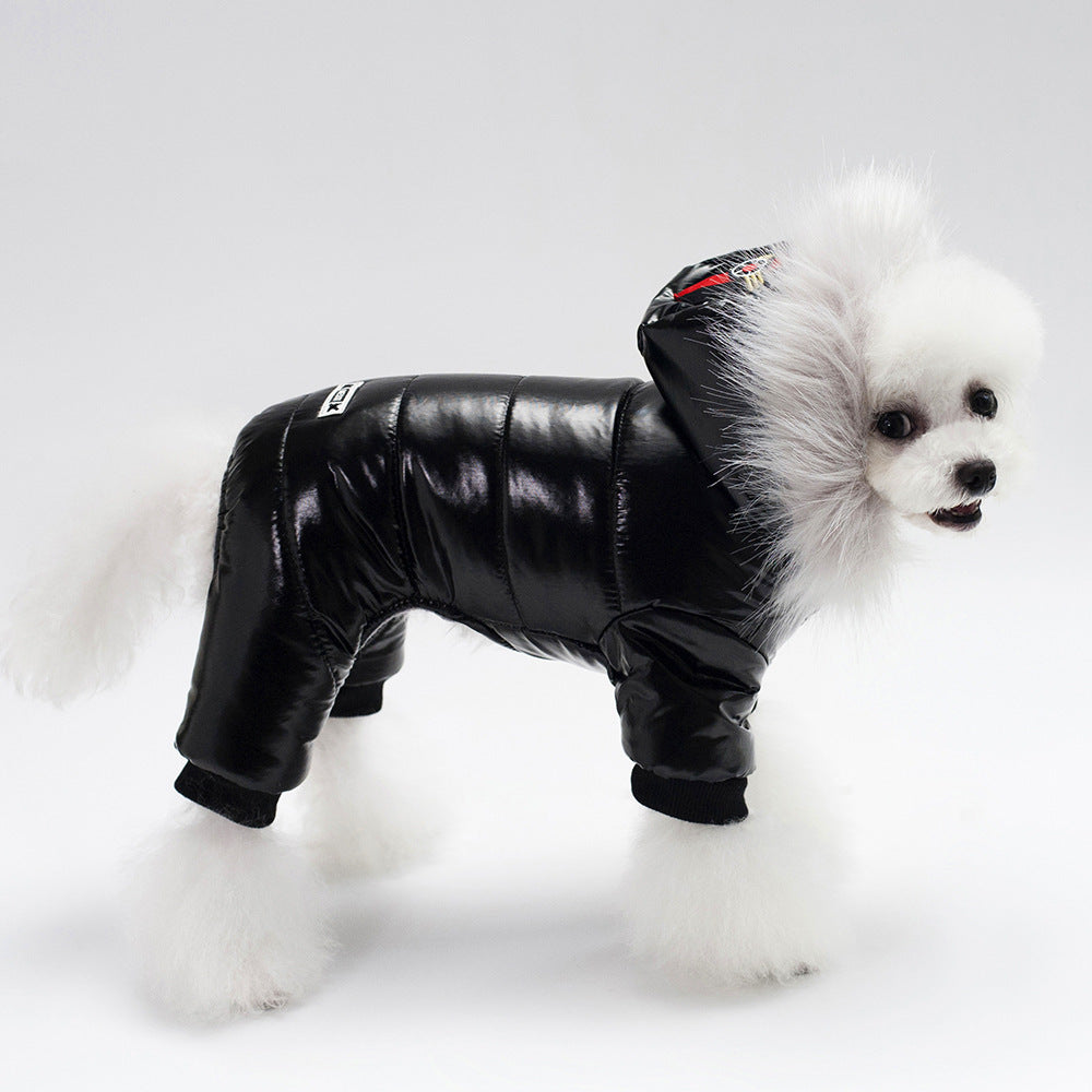 PU Leather Pet Jacket – Stylish And Warm Dog Outfit