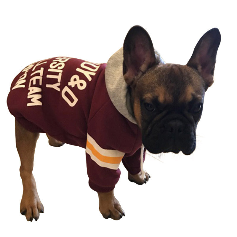 Warm Fleece Dog Sweater Soft Winter Pet Clothes