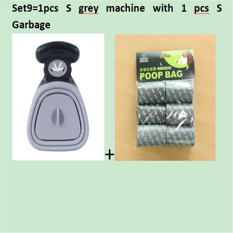 Foldable Dog Pooper Scooper with Waste Bags