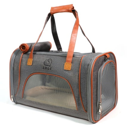 Stylish Pet Carry Bag for Travel Convenient Handbag