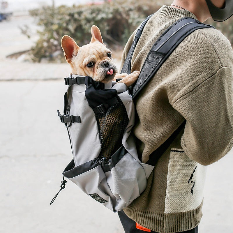 Portable Dog Travel Backpack Carrier for Outdoor Adventures