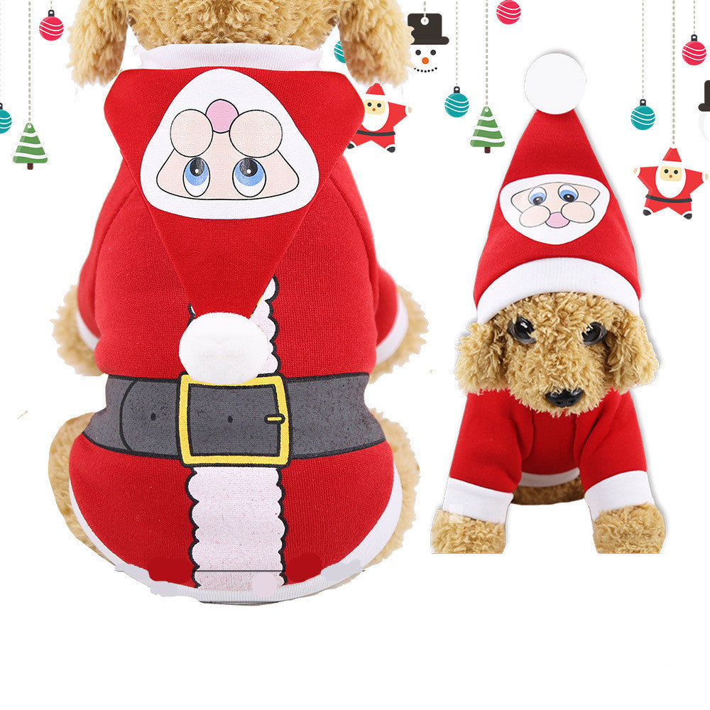 Soft Knitted Four-Leg Dog Pajamas for Cozy Comfort