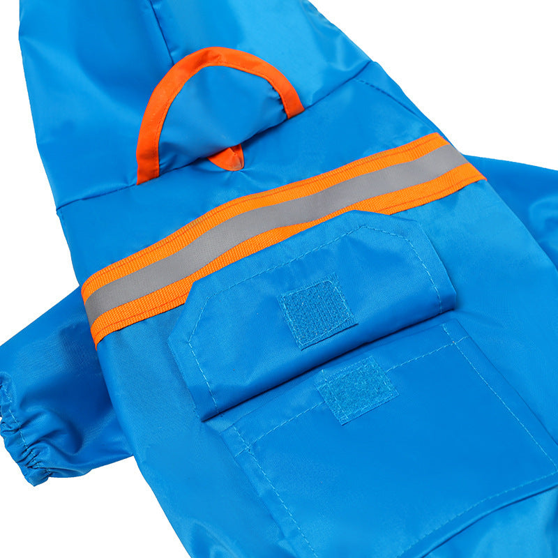 Reflective Waterproof Raincoat for Pets
