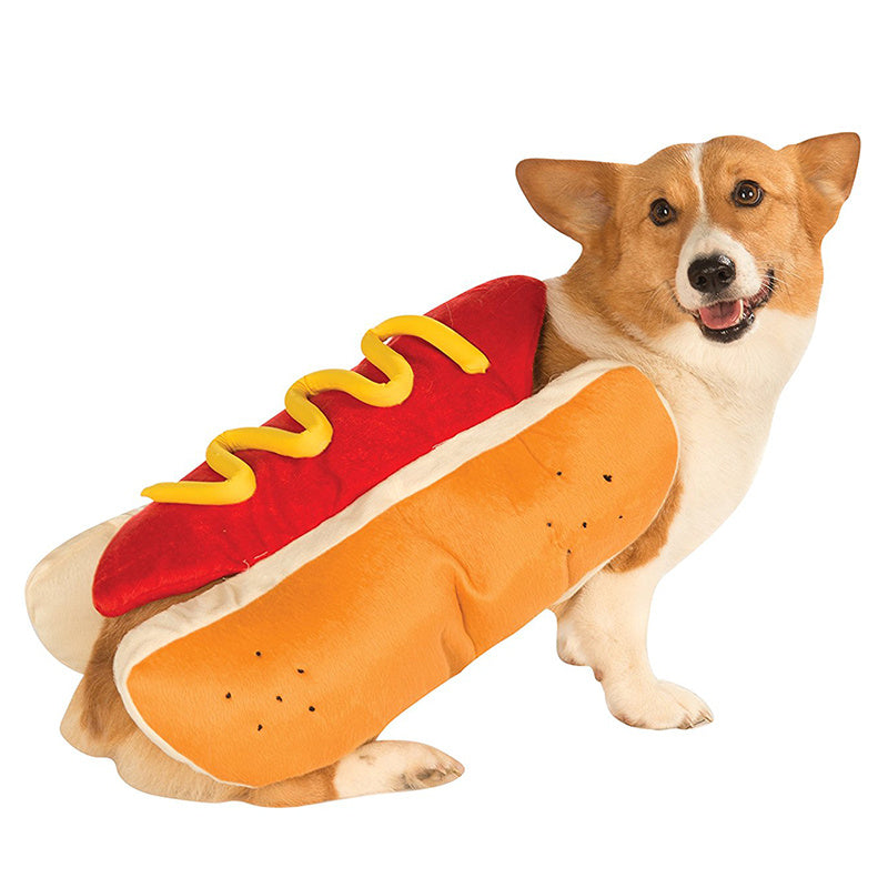 Hilarious Hot Dog Costume for Pets Perfect for Halloween Parties