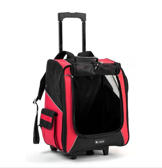 Small Pet Carrier Trolley Bag for Travel and Transport