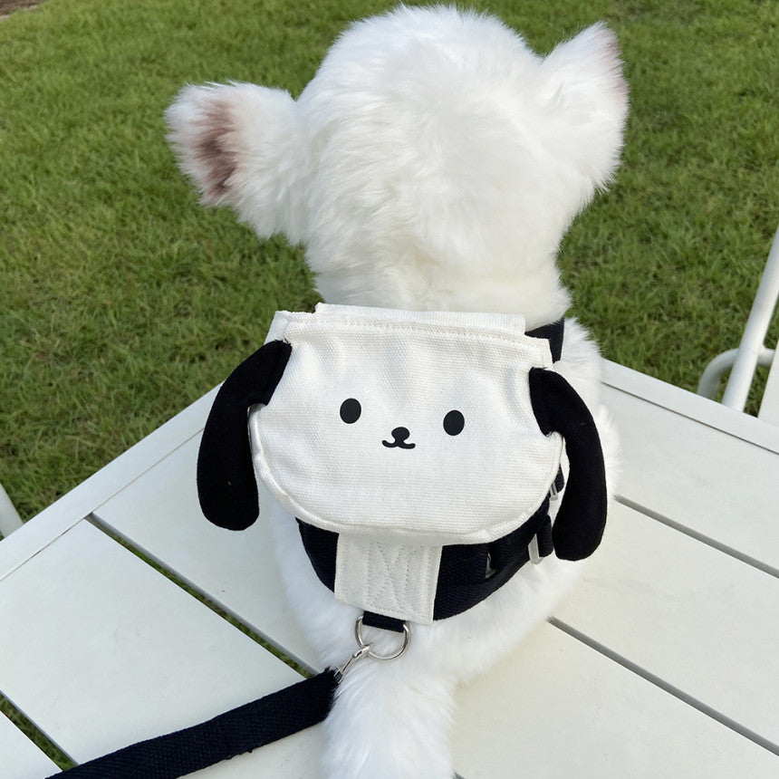 Outing Canvas Pet Dog Backpack