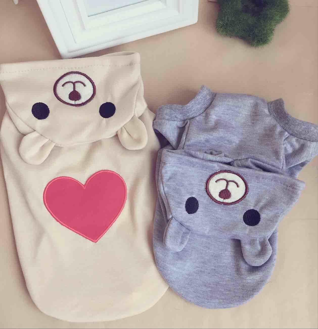 Summer Love Bears Transformable Pet Clothes for Dogs and Cats