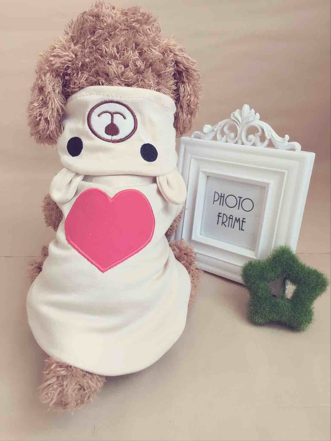 Summer Love Bears Transformable Pet Clothes for Dogs and Cats