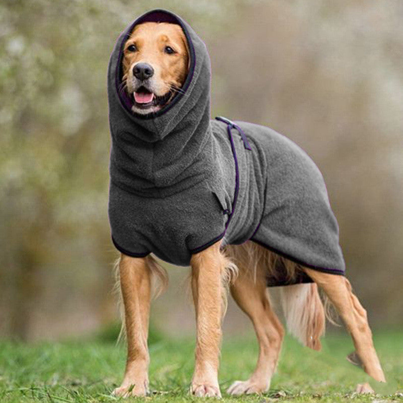 Polar Fleece Pet Sweater for Winter Warmth and Comfort