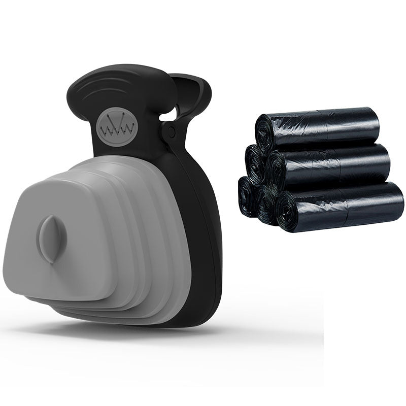 Foldable Dog Poop Bag Dispenser for Easy Waste Disposal