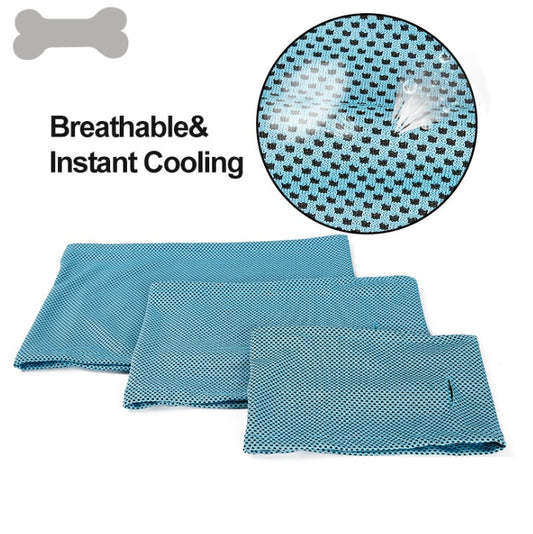 Instant Cooling Pet Bandana Dog Scarf for Summer Heat Relief