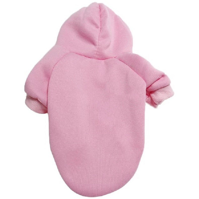 Solid Color Dog Sweaters Casual Pet Clothing for Small to Large Dogs