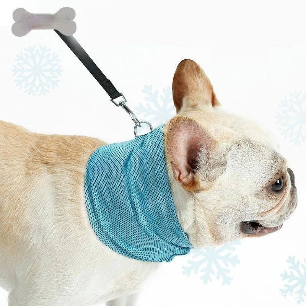 Instant Cooling Pet Bandana Dog Scarf for Summer Heat Relief