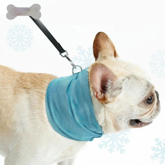 Instant Cooling Pet Bandana Dog Scarf for Summer Heat Relief