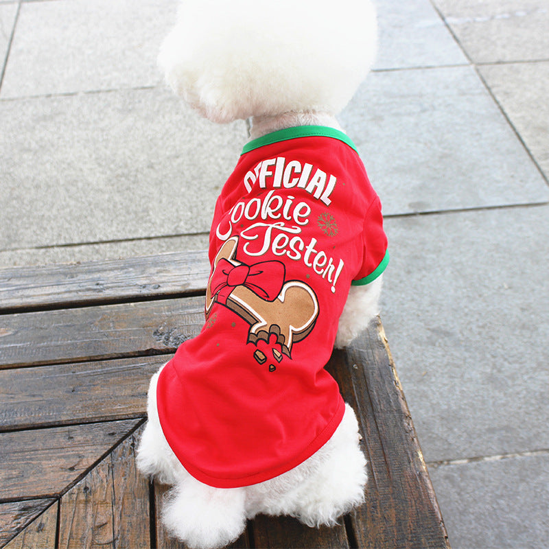 Christmas Themed Teddy Dog Clothing