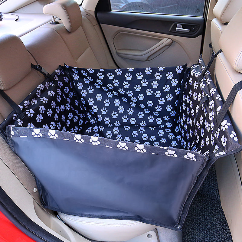 Rear Single Seat Foldable Cat Paw Footprint