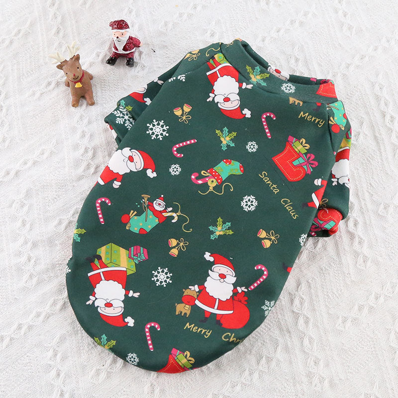 Soft Knitted Four-Leg Dog Pajamas for Cozy Comfort
