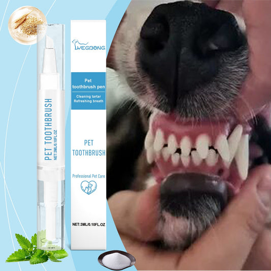 Soft Care Pet Toothbrush Pen – Gentle Daily Dental Solution for Dogs & Cats