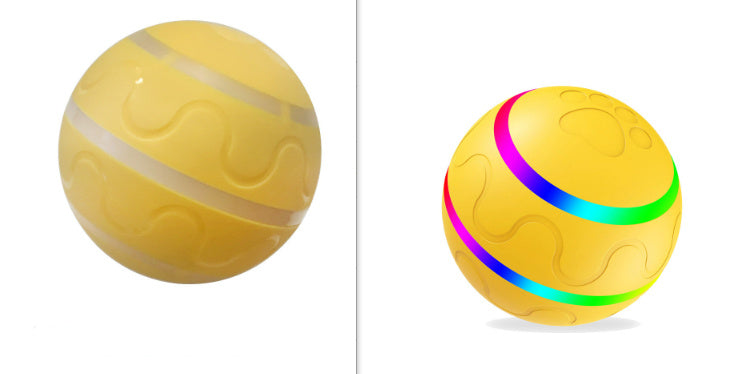 Smart Auto-Rotating Pet Ball - USB Rechargeable