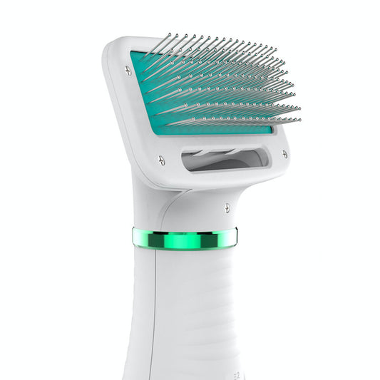 Pet Electric Hair Dryer Comb Dog Hair Heating Fan Drying And Drawing Combo Pet Hair Comb