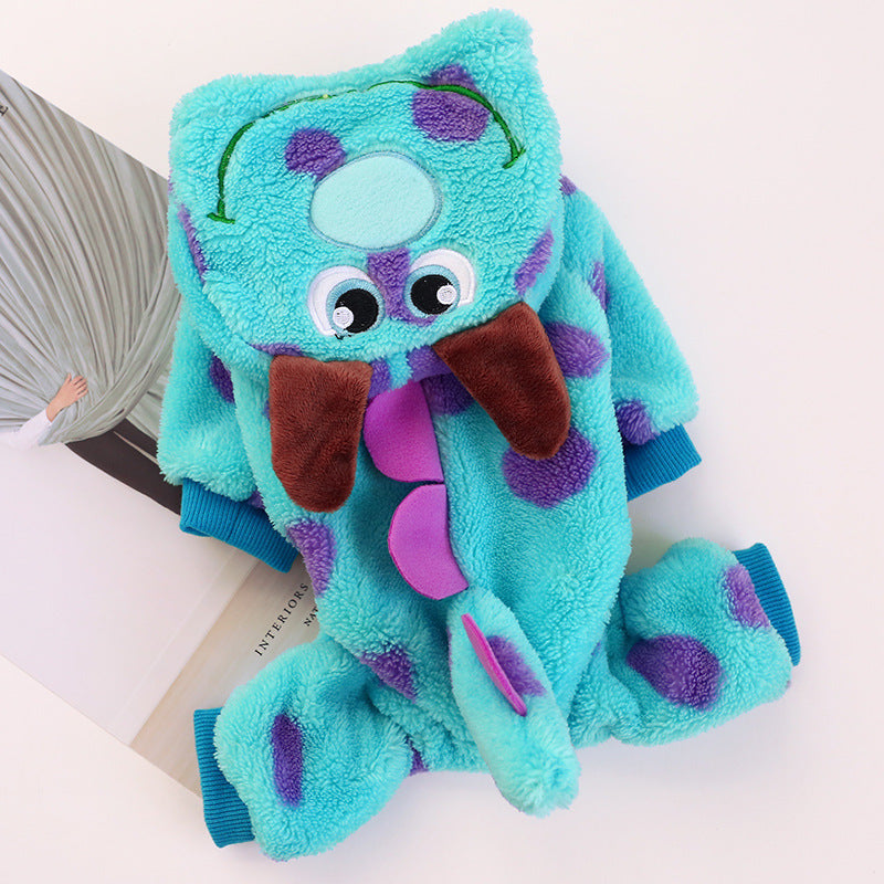 Poodle Four-legged Clothes Bubble Dragon Pet Clothing