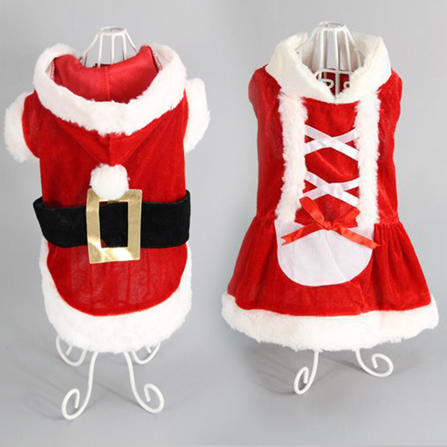 Dog Christmas Sweater Holiday Pet Clothing for Christmas Celebration