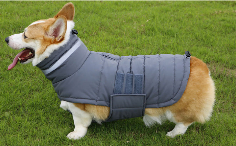 New Winter Dog Coat Waterproof Warm Vest for Medium to Large Dogs