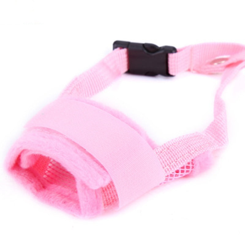 Adjustable Dog Muzzle with Breathable Design for Comfort