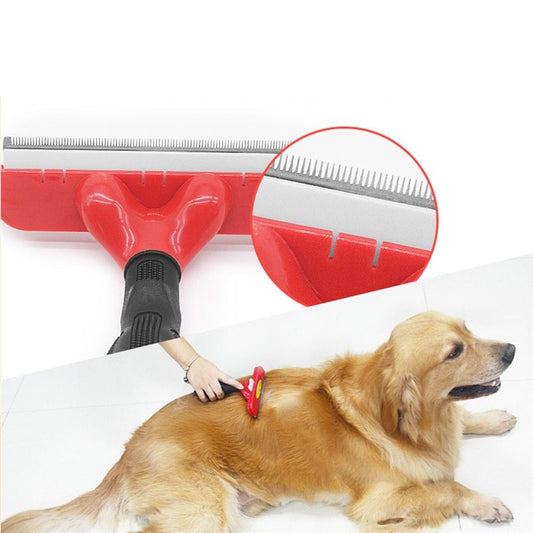 Dog Comb Method Fighting Corgi Labrador Pet Dog Hair Brush