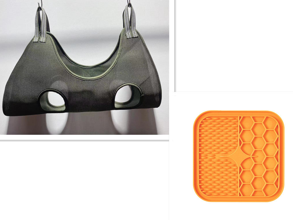 Grooming Hammock for Small and Medium Cats and Dogs