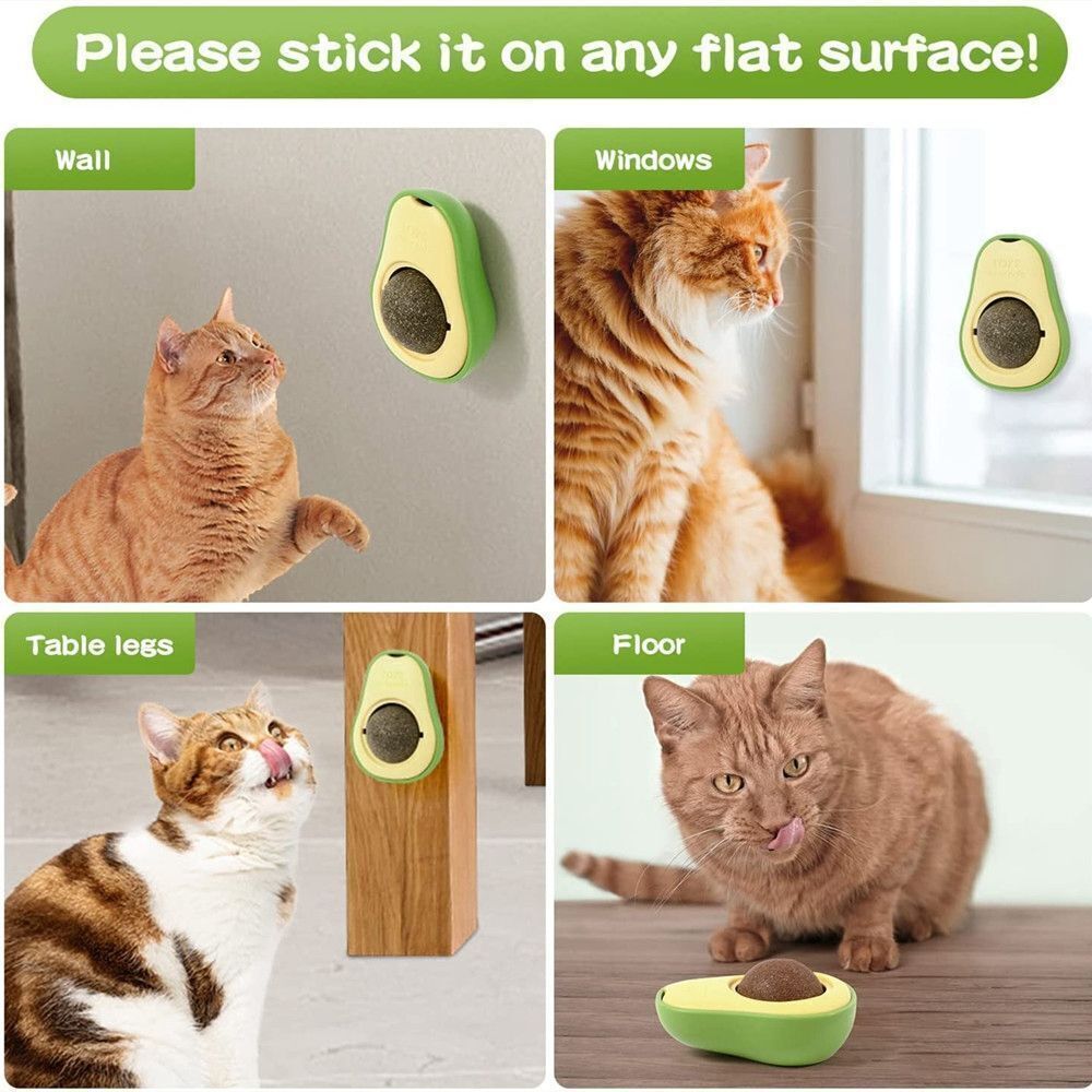 Avocado Catnip Toy for Cats