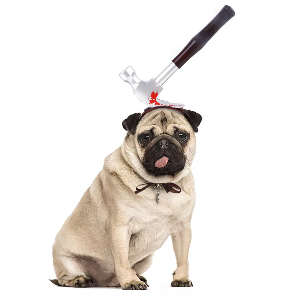 Halloween Cat and Dog Headgear Costume