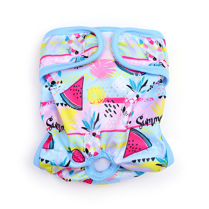 Fashion Printed Menstrual Panties for Pets – Comfortable & Cute Cartoon Design