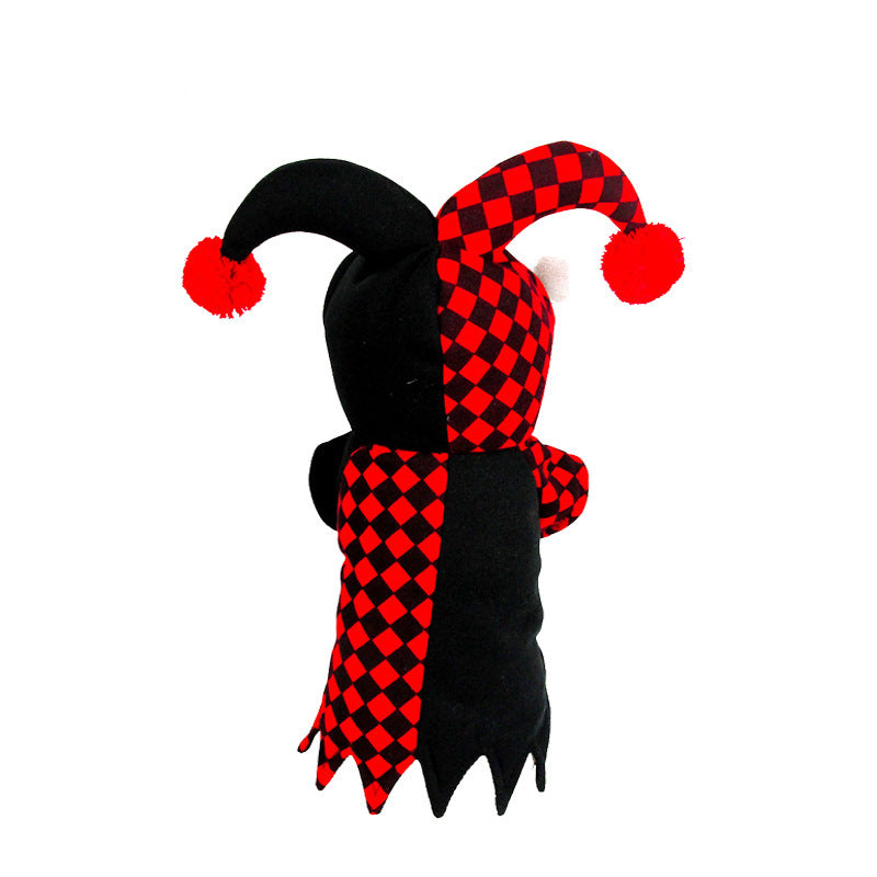 Funny Clown Pet Costume for Halloween and Party Events