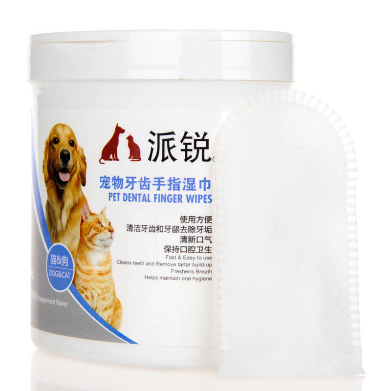 Disposable Dental Wipes for Cats and Dogs